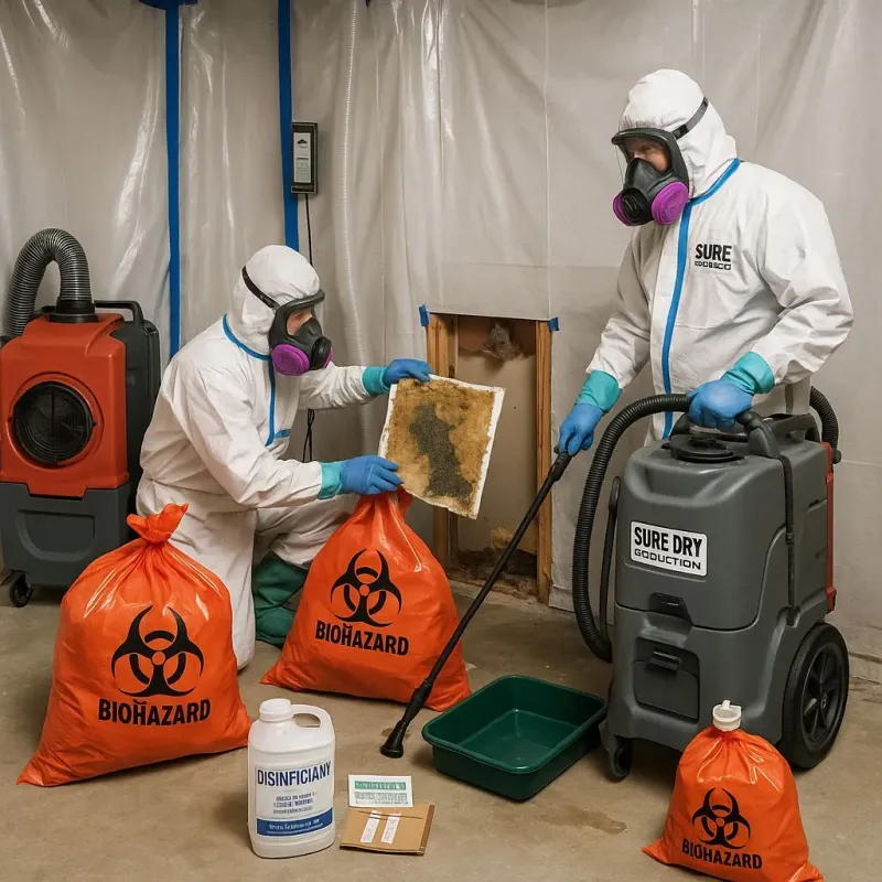 Contaminated Water Handling Protocols process in Maud, TX